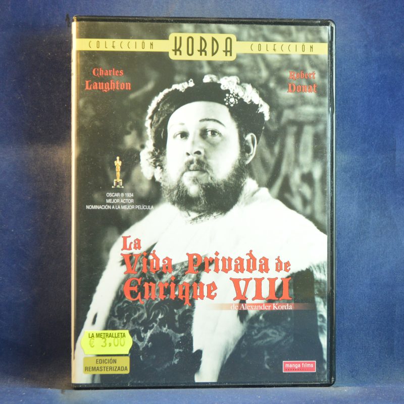 LA VIDA PRIVADA DE ENRIQUE VIII - DVD