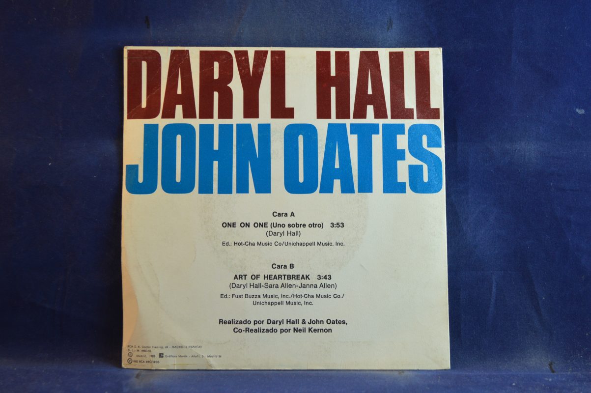 DARYL HALL JOHN OATES - ONE ON ONE ( UNO SOBRE OTRO ) / ART OF ...