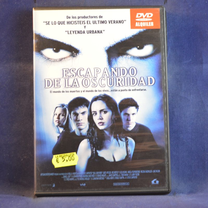 ESCAPANDO DE LA OSCURIDAD - DVD