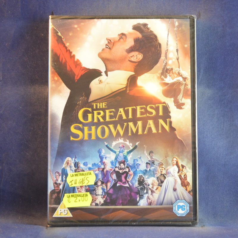 THE GREATEST SHOWMAN - DVD ( INGLÉS )