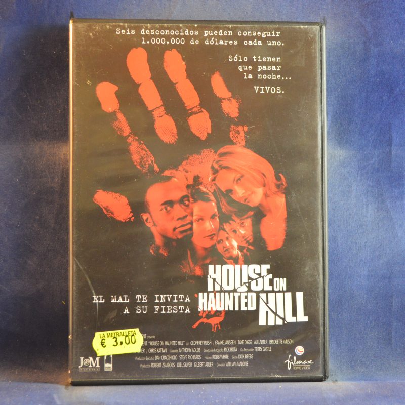 HOUSE ON HAUNTED HILL - DVD