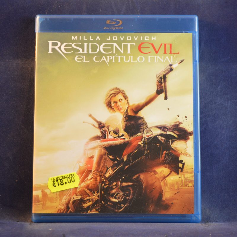 RESIDENT EVIL: EL CAPÍTULO FINAL - BLU-RAY