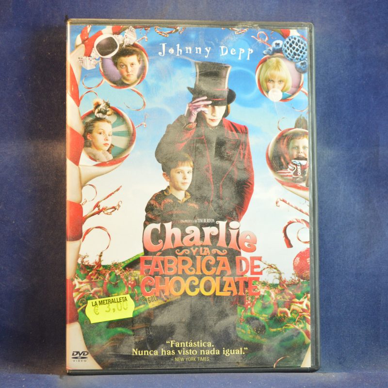 CHARLIE Y LA FÁBRICA DE CHOCOLATE - DVD