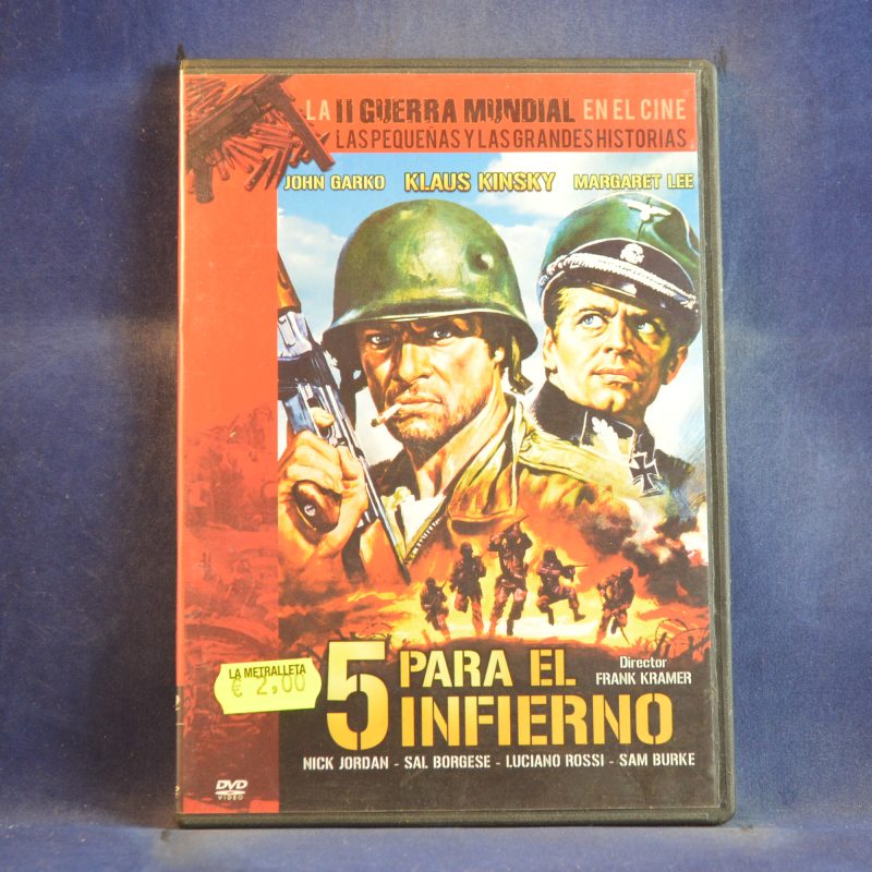 5 PARA EL INFIERNO - DVD ( CAJA FINA )