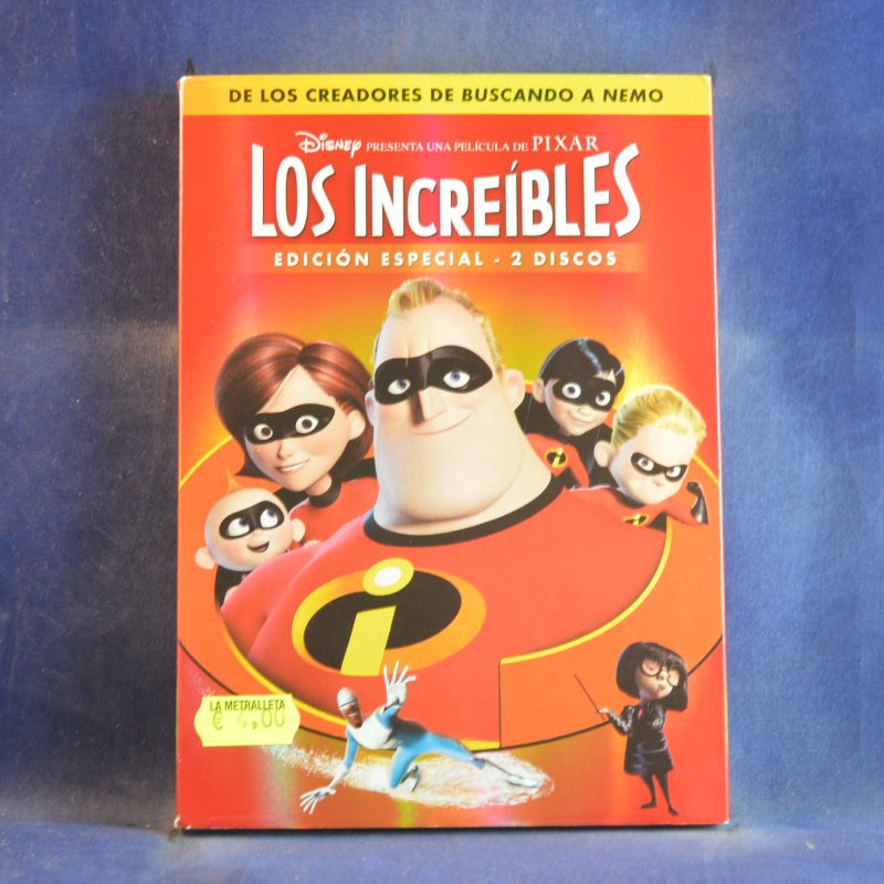 LOS INCREIBLES EDICIÓN ESPECIAL - 2 DVD