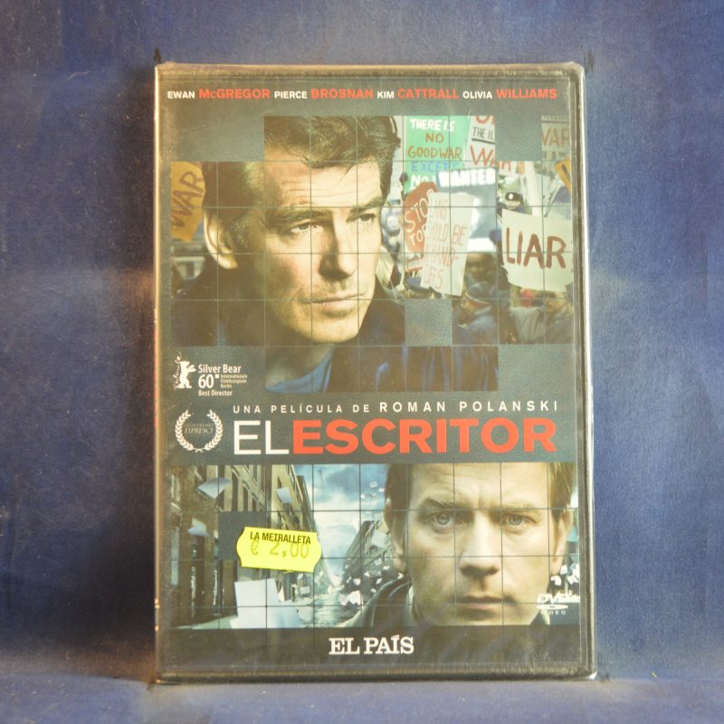 EL ESCRITOR - DVD ( CAJA FINA )