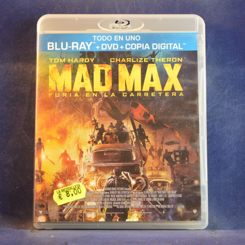 MAD MAX: FURIA EN LA CARRETERA - DVD + BLU-RAY + COPIA DIGITAL