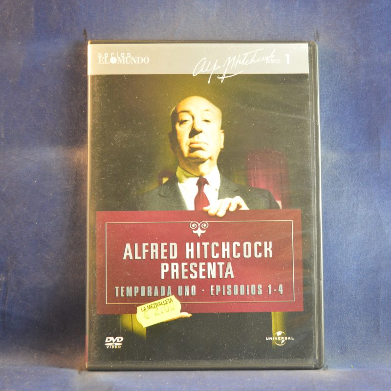 ALFRED HITCHCOCK PRESENTA - TEMPORADA 1 - EPISODIOS 1-4 - DVD ( CAJA FINA )