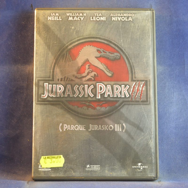 JURASSIC PARK III (PARQUE JURASICO III) - DVD