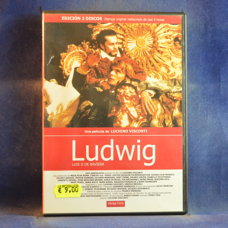 LUDWIG (LUIS II DE BAVIERA) - 2 DVD