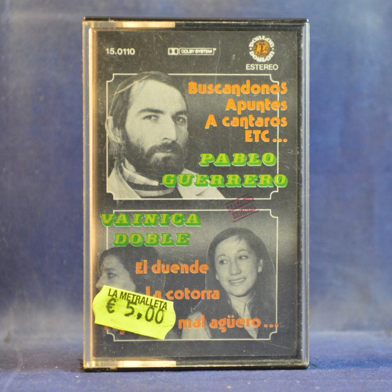 VAINICA DOBLE / PABLO GUERRERO - PABLO GUERRERO / VAINICA DOBLE - CASETE