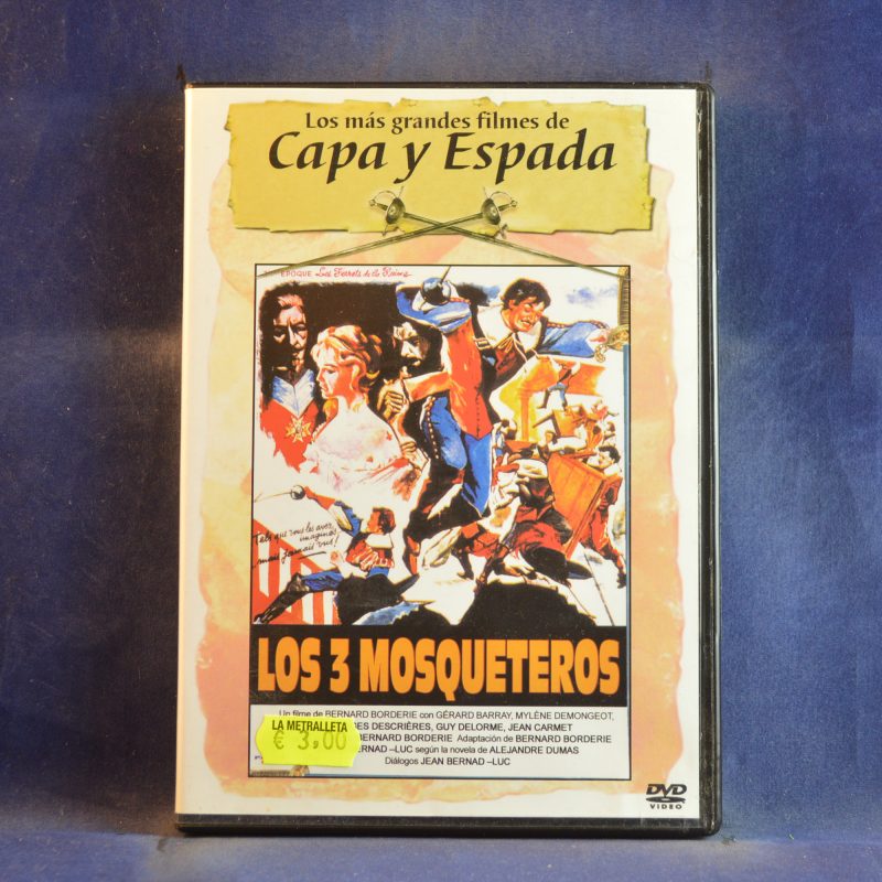 LOS 3 MOSQUETEROS - DVD