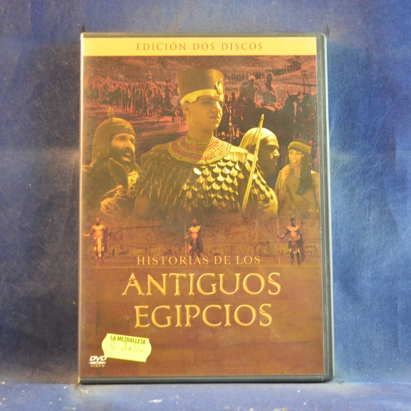 HISTORIAS DE LOS ANTIGUOS EGIPCIOS - 2 DVD