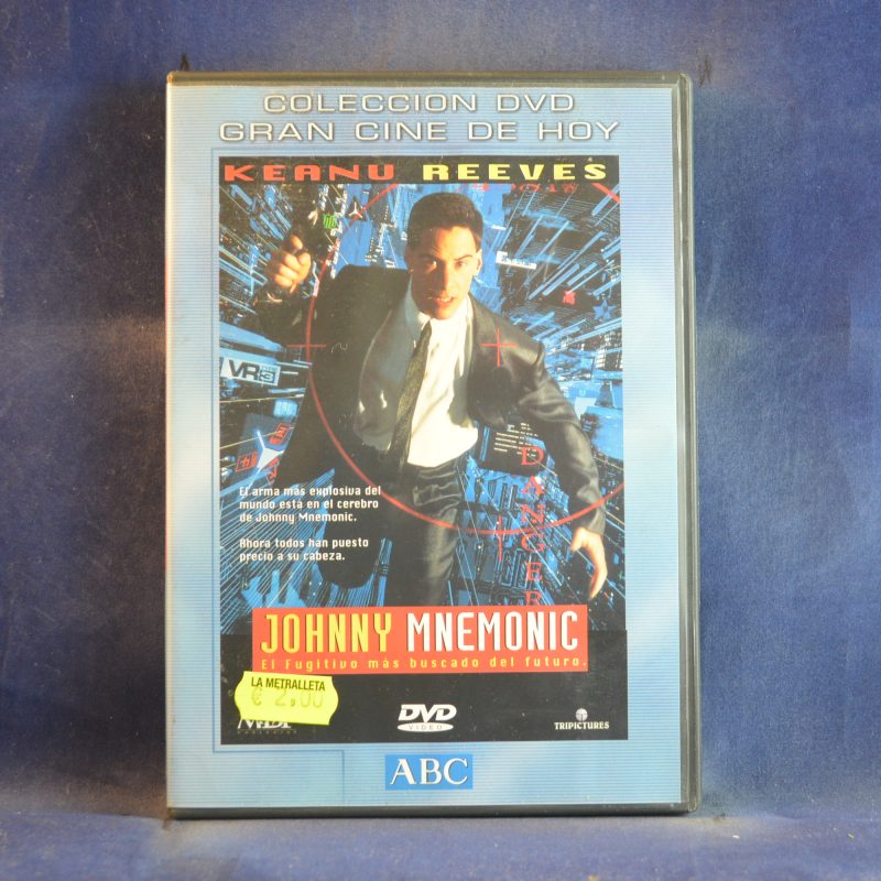 JOHNNY MNEMONIC EL FUGITIVO MÁS BUSCADO DEL FUTURO - DVD