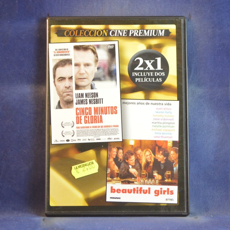 CINCO MINUTOS DE GLORIA / BEAUTIFUL GIRLS - DVD ( CAJA FINA )
