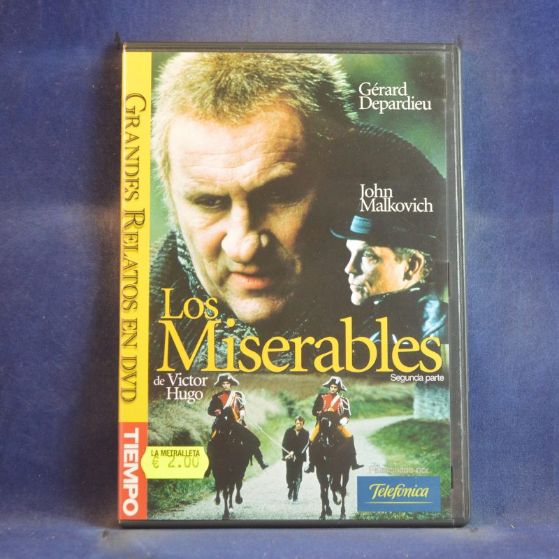 LOS ISERABLES : SEGUNDA PARTE - DVD ( CAJA FINA )