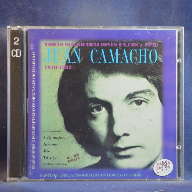 JUAN CAMACHO - TODAS SUS GRABACIONES EN CBS Y EPIC (1948-1982) - 2 CD RAMA LAMA