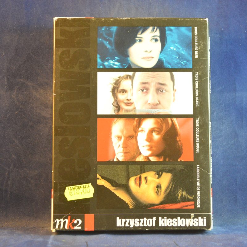 KRZTSZTOF KIESLOWSKI: TROIS COULEURS BLEU, TROIS COULEURS BLANC, TROIS COULEURS ROUGE, LA DOUBLE VIE DE VERONIQUE - 5 DVD (IDIOMA FRANCÉS)