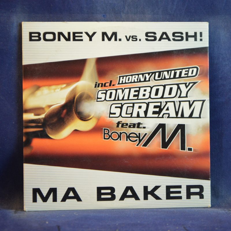 BONEY M. VS. SASH! INCL. HORNY UNITED FEAT. BONEY M.- MA BAKER - CD SINGLE PROMO