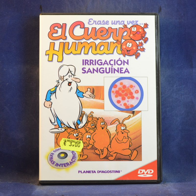 EL CUERPO HUMANO: IRRIGACIÓN SANGUÍNEA - DVD