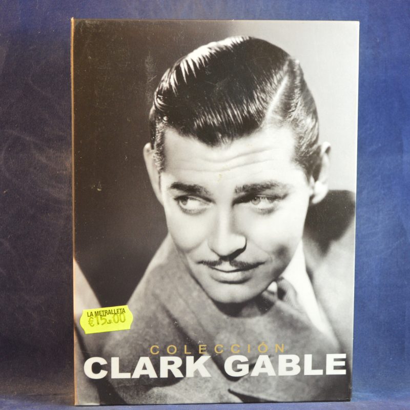 COLECCIÓN CLARK GABLE: EXTRAÑO CARGAMENTO / LOS MARES DE CHINA / LA ESCLAVA LIBRE / MÁS ALLÁ DEL MISSOURI / SAN FRANCISCO - 5 DVD