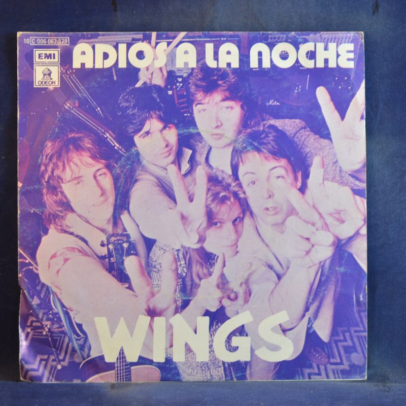 WINGS - GOODNIGHT TONIGHT ( ADIÓS A LA NOCHE )  / DAYTIME NIGHTIME SUFFERING ( DE DÍA Y DE NOCHE SUFRIENDO ) - SINGLE