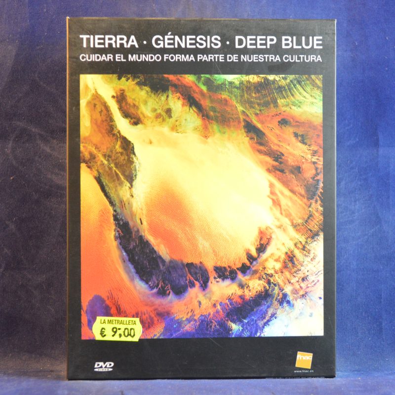 TIERRA / GÉNESIS / DEEP BLUE - 3 DVD