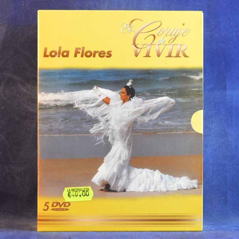 LOLA FLORES - EL CORAJE DE VIVIR - 5 DVD