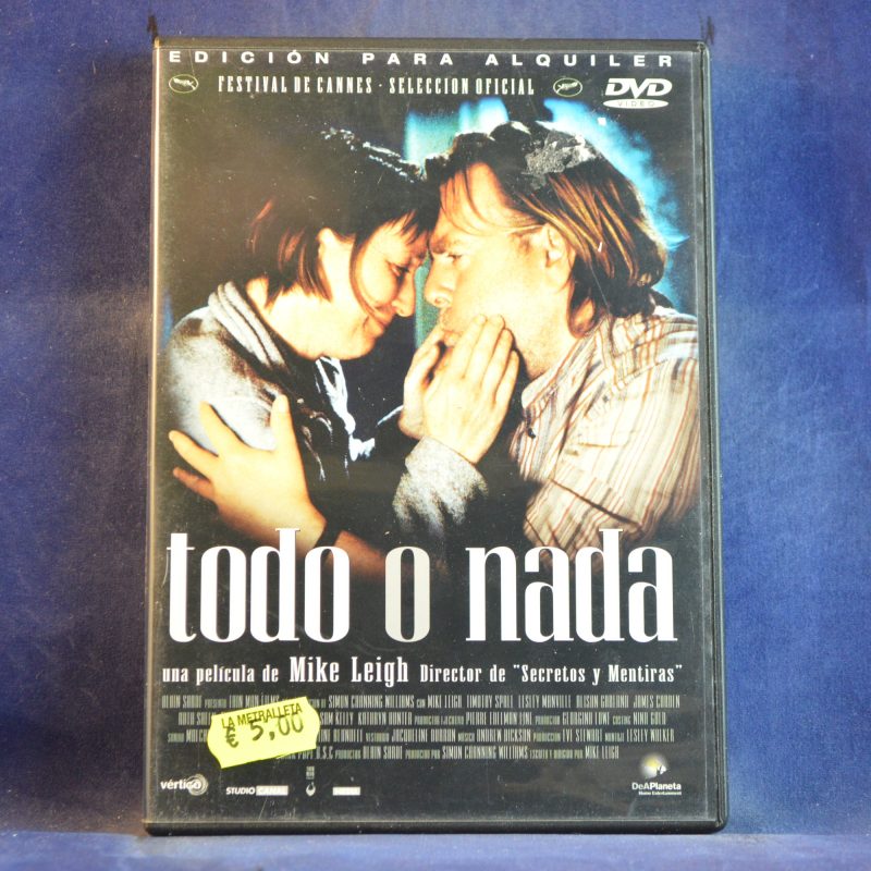 TODO O NADA - DVD