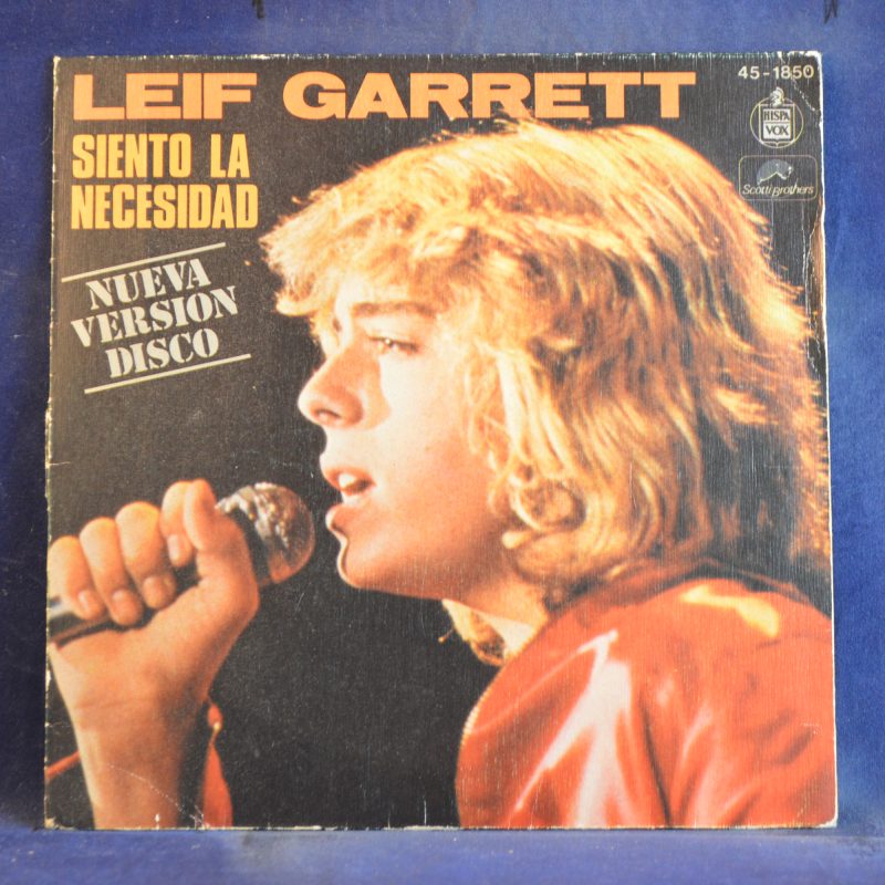 LEIF GARRETT - FEEL THE NEED / NEW YORK CITY NIGHTS - SINGLE