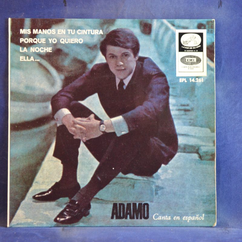 ADAMO CANTA EN ESPAÑOL - MIS MANOS EN TU CINTURA +3 - EP