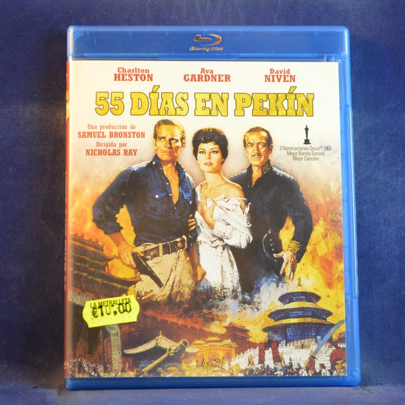 55 DÍAS EN PEKÍN - BLU-RAY