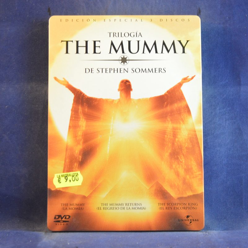 THE MUMMY ( LA MOMIA ) - TRILOGÍA - 3 DVD ( CAJA METÁLICA )