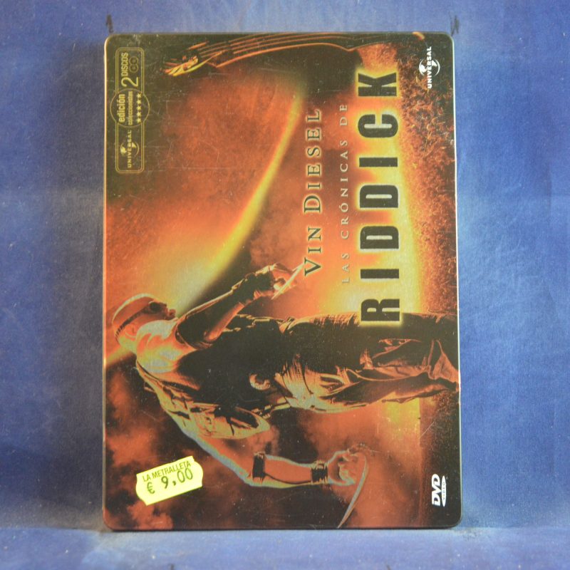 LAS CRÓNICAS DE RIDDICK - 2 DVD ( CAJA METÁLICA )