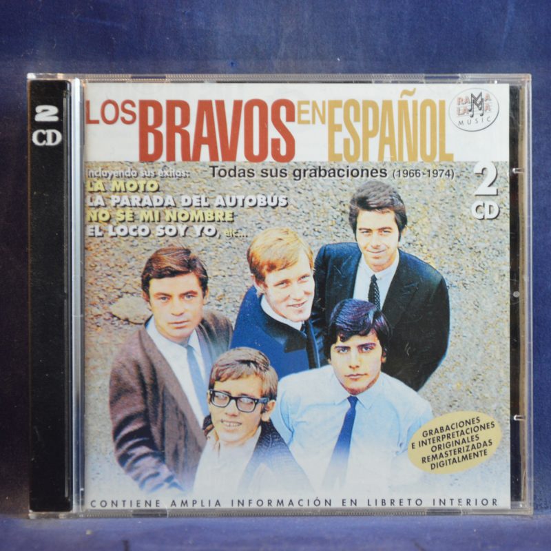LOS BRAVOS - EN ESPAÑOL (TODAS SUS GRABACIONES) (1966 - 1974) - 2 CD RAMA LAMA