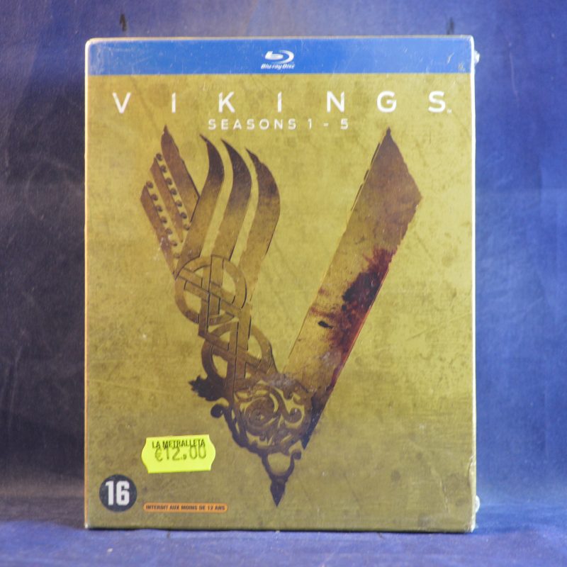 VIKINGS - SEASONS 1-5 - AUDIO INGLÉS Y FRANCÉS / SUBTÍTULOS INGLÉS, FRANCÉS Y HOLANDÉS - BLU-RAY