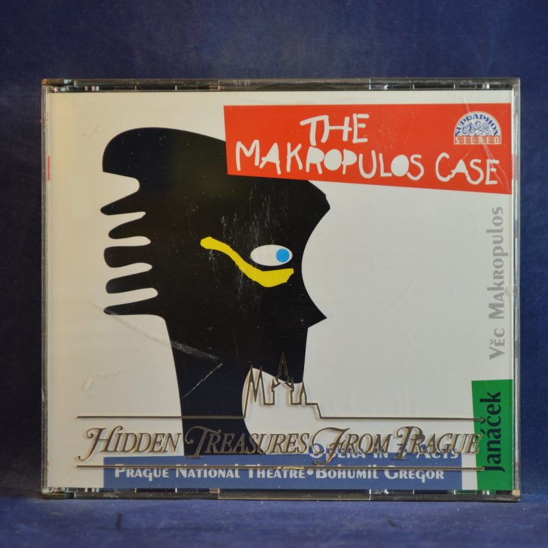 LEOŠ JANÁČEK - BOHUMIL GREGOR, PRAGUE NATIONAL THEATRE - THE MAKROPULOS CASE - VĚC MAKROPULOS - 2 CD