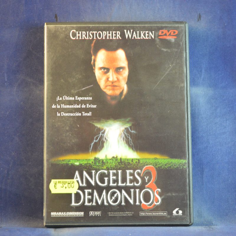 ANGELES Y DEMONIOS 3 - DVD