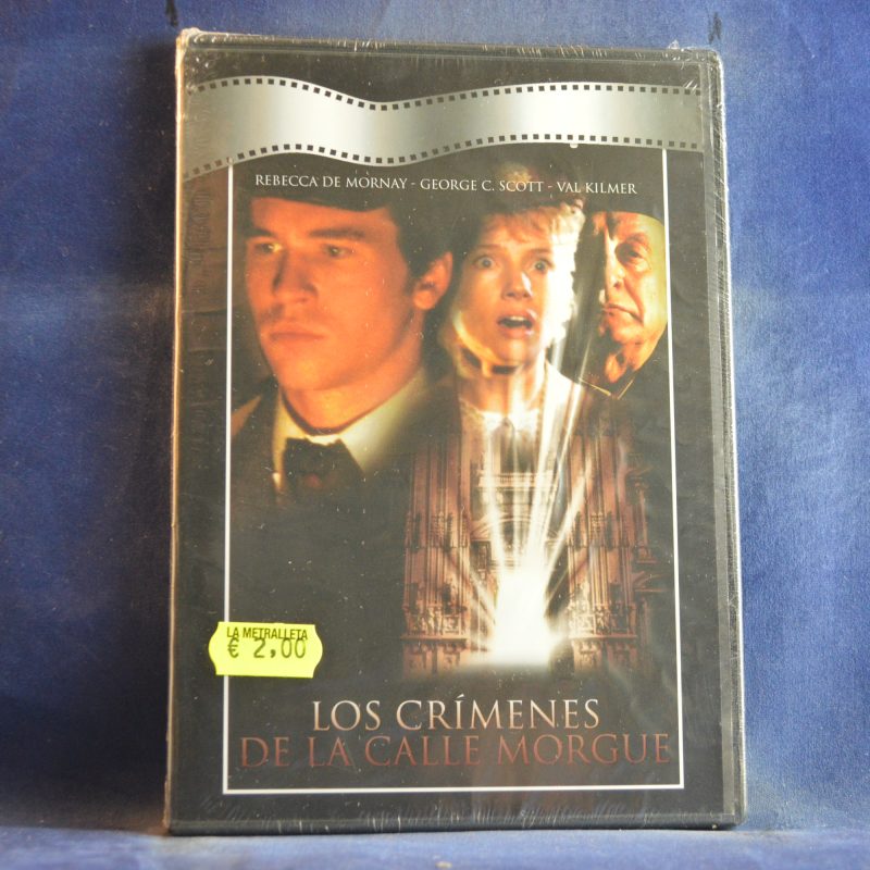 LOS CRÍMENES DE LA CALLE MORGUE - DVD CAJA FINA