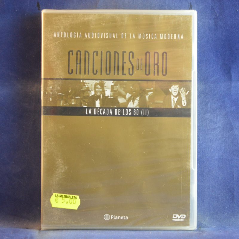 CANCIONES DE ORO / ANTOLOGÍA AUDIOVISUAL DE LA MÚSICA MODERNA - LA DÉCADA DE LOS 60 (II) - DVD