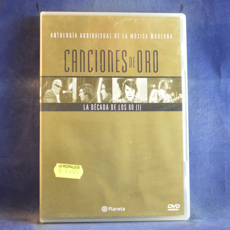 CANCIONES DE ORO / ANTOLOGÍA AUDIOVISUAL DE LA MÚSICA MODERNA - LA DÉCADA DE LOS 60 (I) - DVD