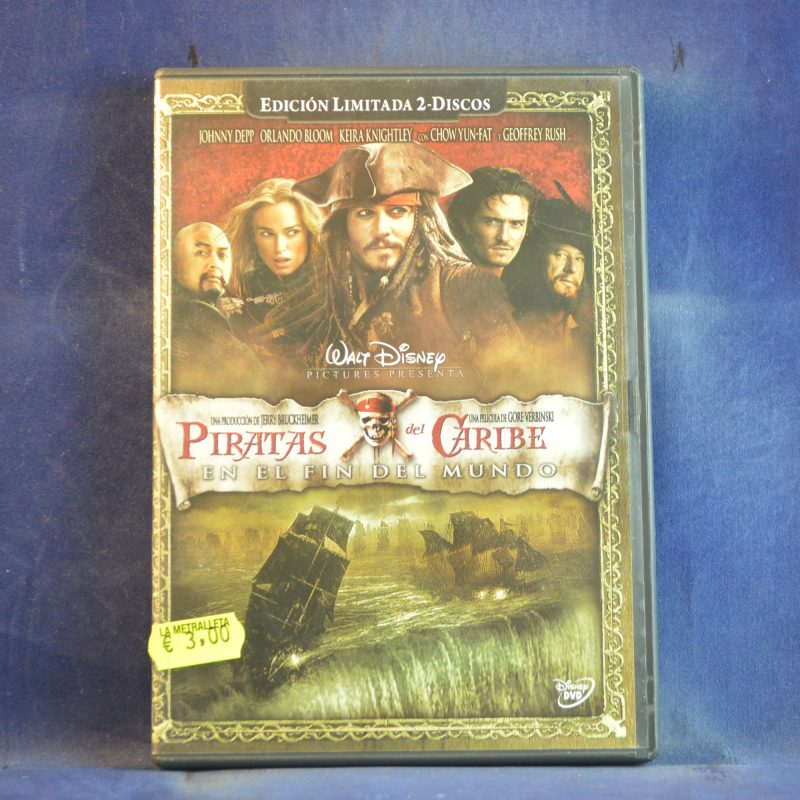 PIRATAS DEL CARIBE - EN EL FIN DEL MUNDO - 2 DVD