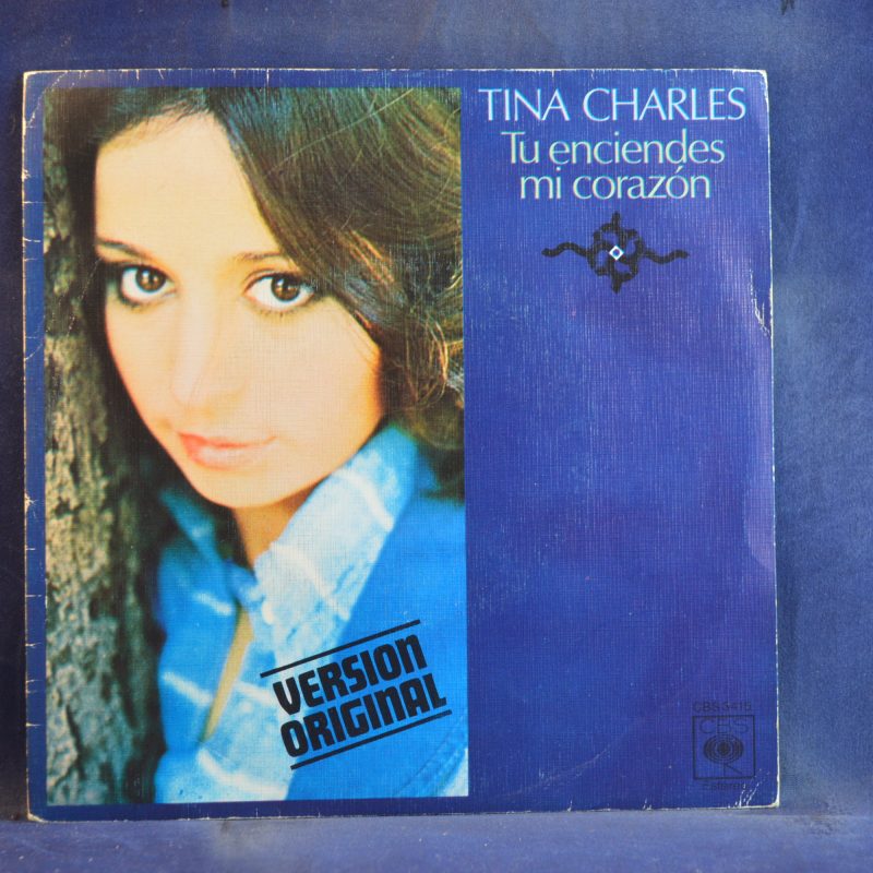 TINA CHARLES - TU ENCIENDES MI CORAZÓN / FUEGO - SINGLE