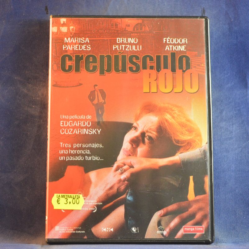 CREPÚSCULO ROJO - DVD