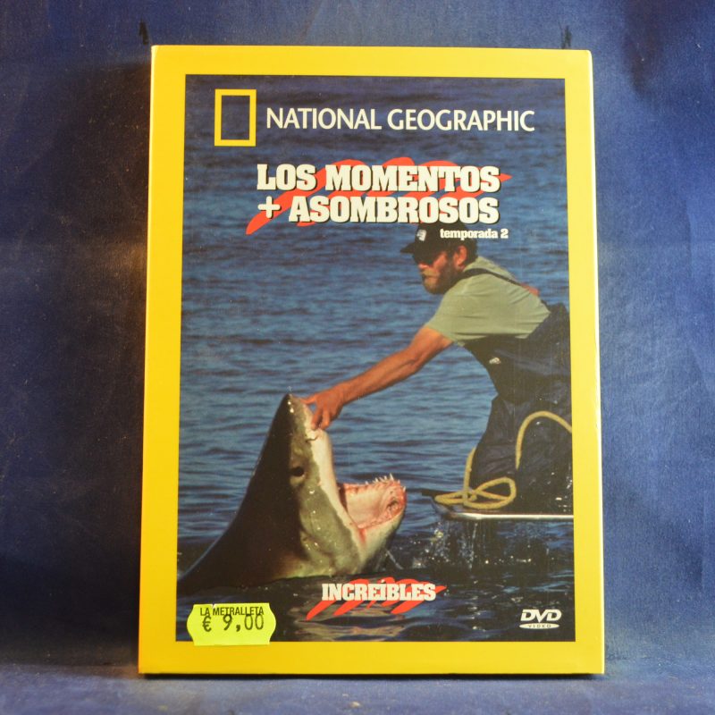 NATIONAL GEOGRAPHIC - LOS MOMENTOS + ASOMBROSOS (TEMPORADA 2) - DVD