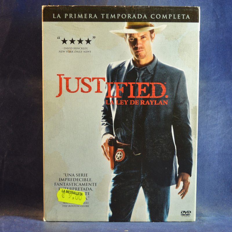 JUSTIFIED: LA LEY DE RAYLAN - 3 DVD