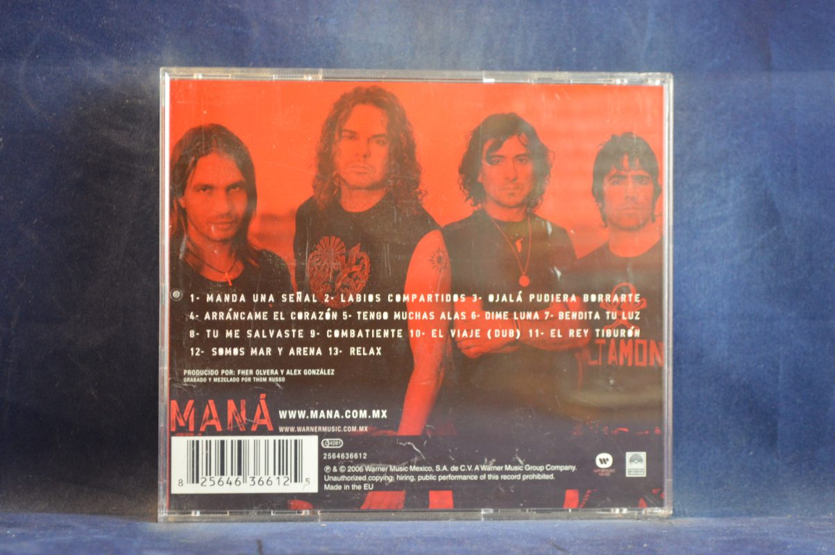 MANÁ - AMAR ES COMBATIR - CD - Todo Música y Cine-Venta online de