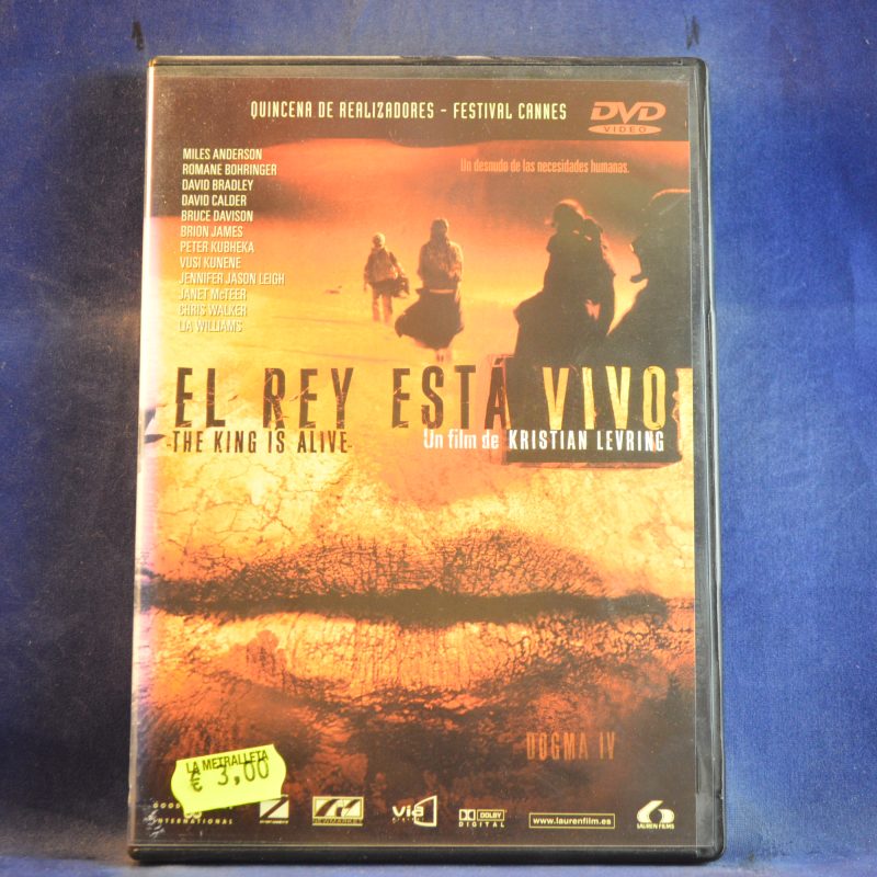 EL REY ESTÁ VIVO (THE KING IS ALIVE) - DVD