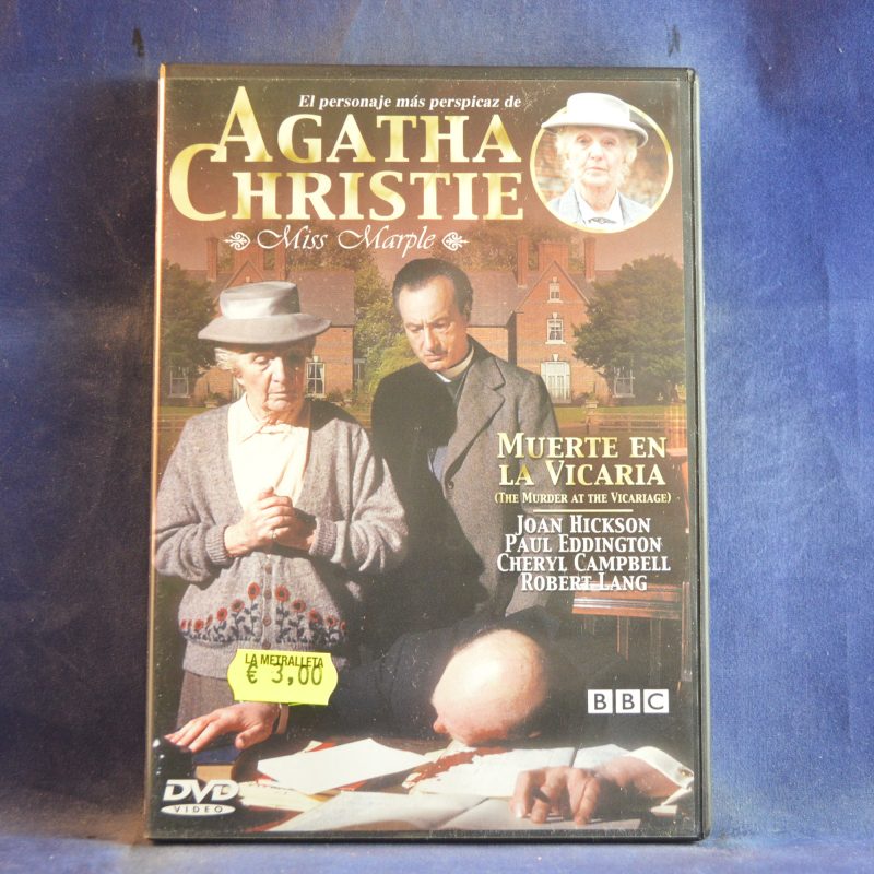 AGATHA CHRISTIE. MISS MARPLE: MUERTE EN LA VICARIA - DVD