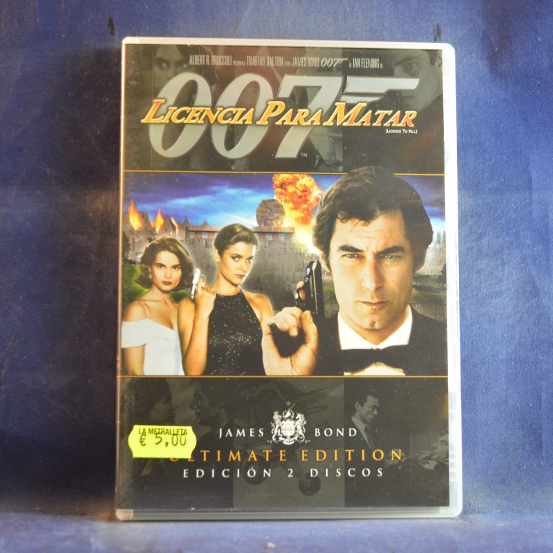 LICENCIA PARA MATAR - 2 DVD